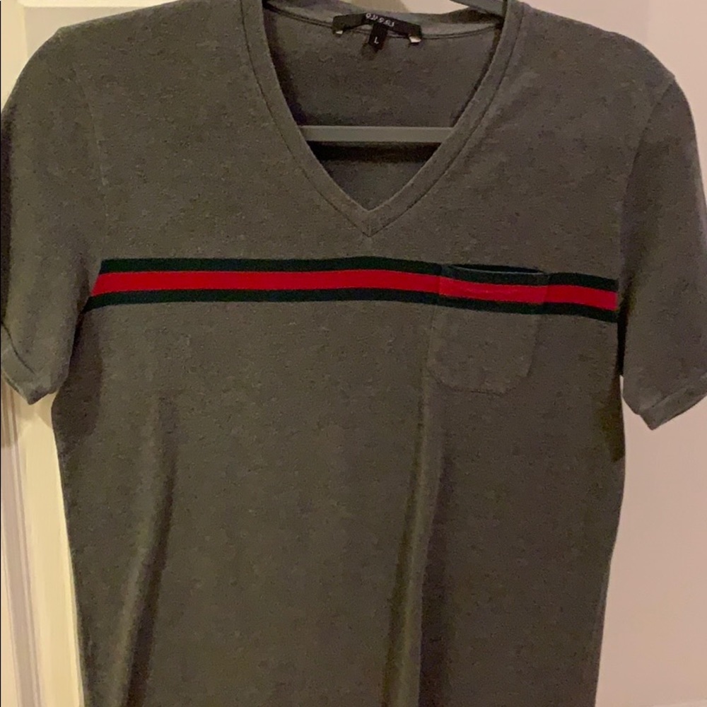 Gucci V-Neck T-Shirt